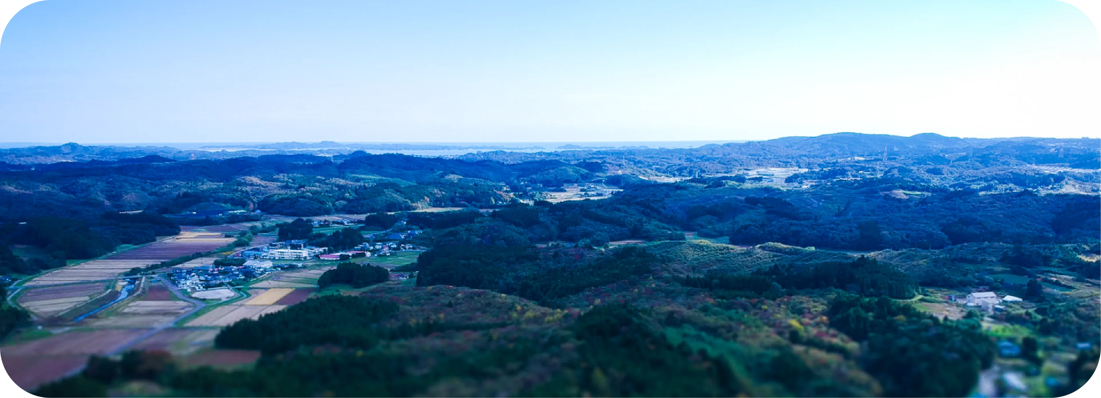 大郷町の眺め